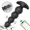 APP Bluetooth Wibrator Analny dla Mężczyzn Masażer Prostaty Bezprzewodowy Pilot Korek Analny Wibrujące Zabawki Seksualne dla Dorosłych dla Kobiet Mężczyzn Gejów