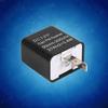 Universal Motorcycle Turn Signal Indicator 2 Pin Speed Adjustable LED Flasher Relay 12V Black