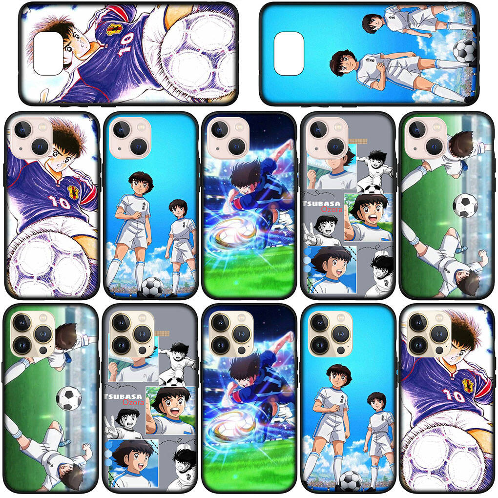 Phone Case for iPhone 17 16 15 Xiaomi Poco F8 F7 F6 X7 X6 M8 C85 C75 C71 Redmi Note 14 13 12 11 Pro Max A3 A4 14C 13C 15C Anime Captain Tsubasa Cover