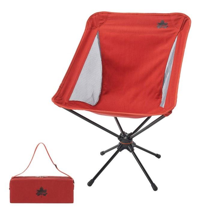Logos Tradcanvas Flame-Retardant Brick Swivel Chair 73173127 Red (Approx.) 59x60x85cm (Seat Height 47cm)