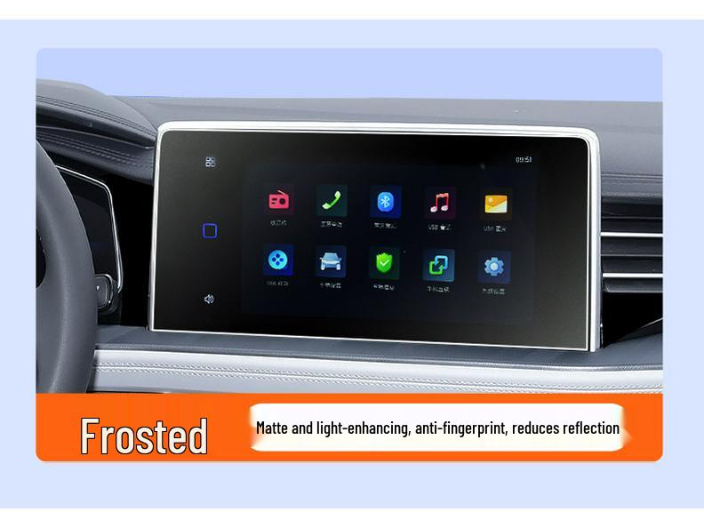 Volkswagen Jetta VA7 Center Console Tempered Glass Screen Protector & Navigation Sticker