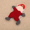 4 Pcs Bear Santa Pendant for Holiday Party Decorations Hanging Ornament Christmas Tree Ornament