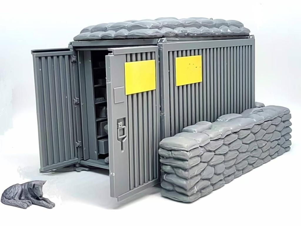 Gecko Models US Military Base Mini Shop Vietnam Plastic Model Kit GEC35GM0118 1/35 (Diorama)