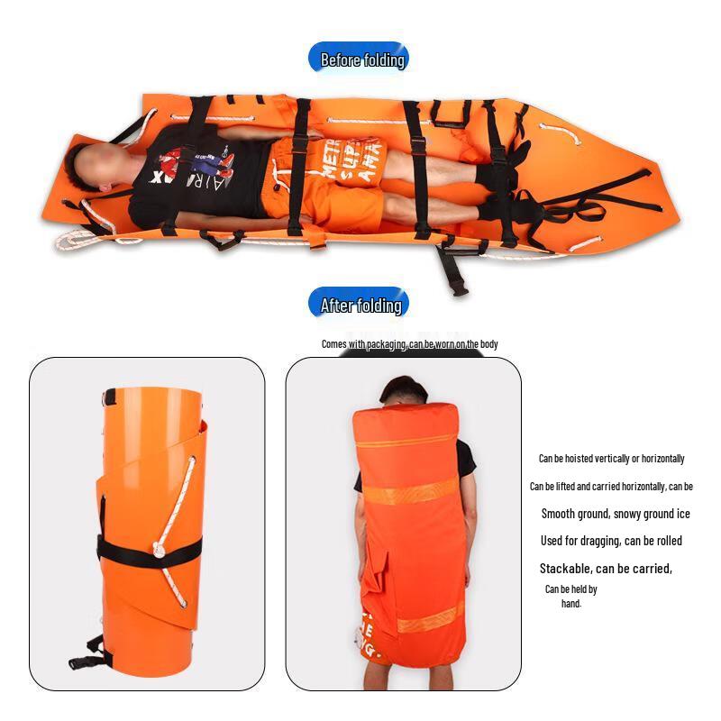 Multi-functional Roll-up Rescue Stretcher