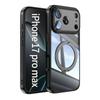 Magnetic Ring Stand Cover Case For iPhone 17 Pro Max 16 15 14 13 12 Pro Max Luxury Lens Protector Film Hybrid TPU+PC Clear Back Phone Holder Cover