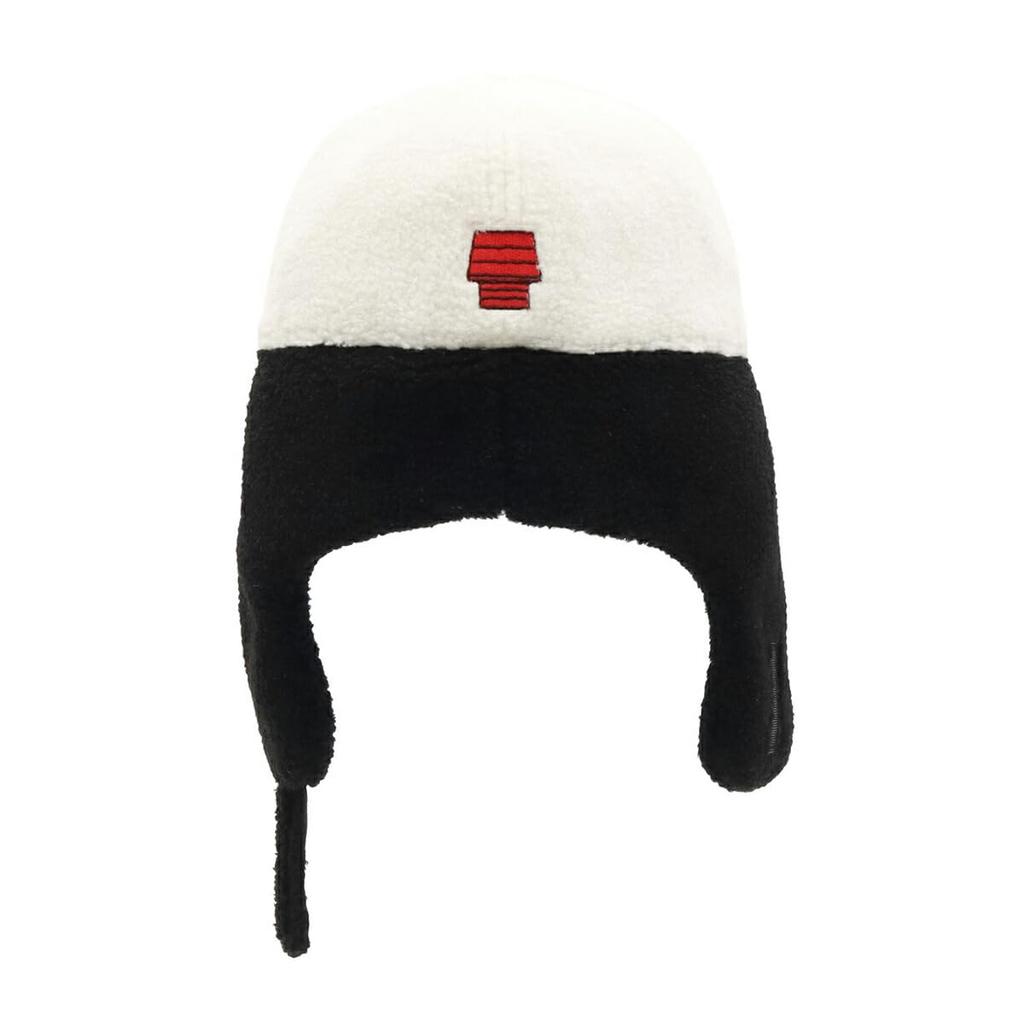 [New Era] Cap 59FIFTY with Ears Snoopy Collaboration White 7 12 5950 DOGEAR PEANUTS SNOOPY FACE GRY
