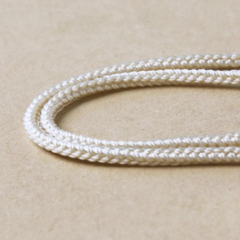 Gold Eight-Strand Braided Necklace with Jadeite Jade Pendant