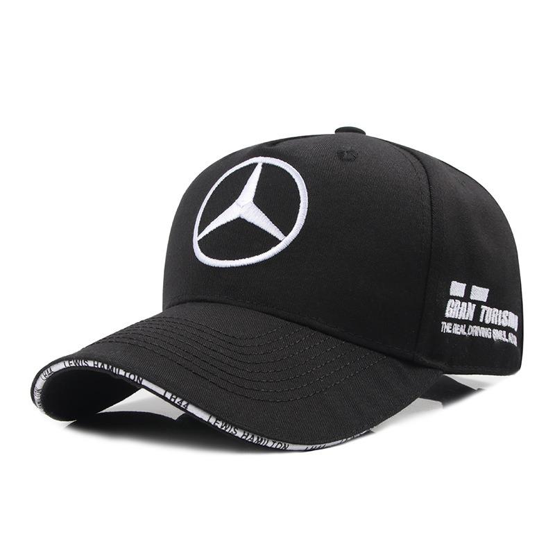 CRX1 Car Outdoor Sport Visor Cap Embroidery Baseball Casual Cap For Mercedes Benz AMG C200 C300 W108 W124 W126 W168 W169 W176 Sticker
