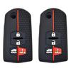 Silicone Car Key Case Holder Shell Soft Remote Cover Protector for Mazda 6 M3 Atenza CX4 4 Buttons Flip Folding Key Accessories