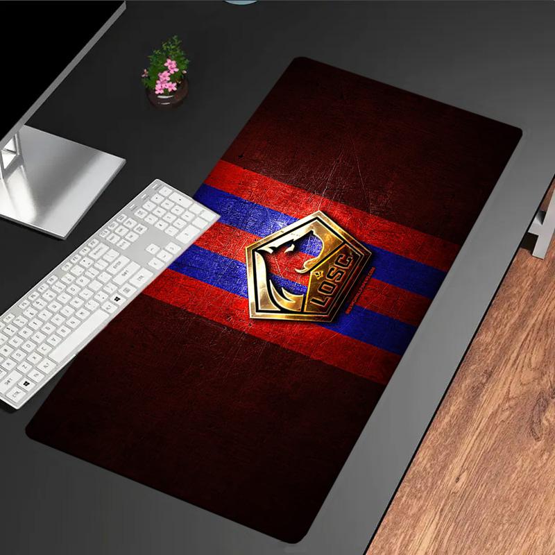 Losc Crest Emblem mouse pad, rubber base, esports desk mat, mouse pad for gamers and office use, gaming desk , easy to clean mat