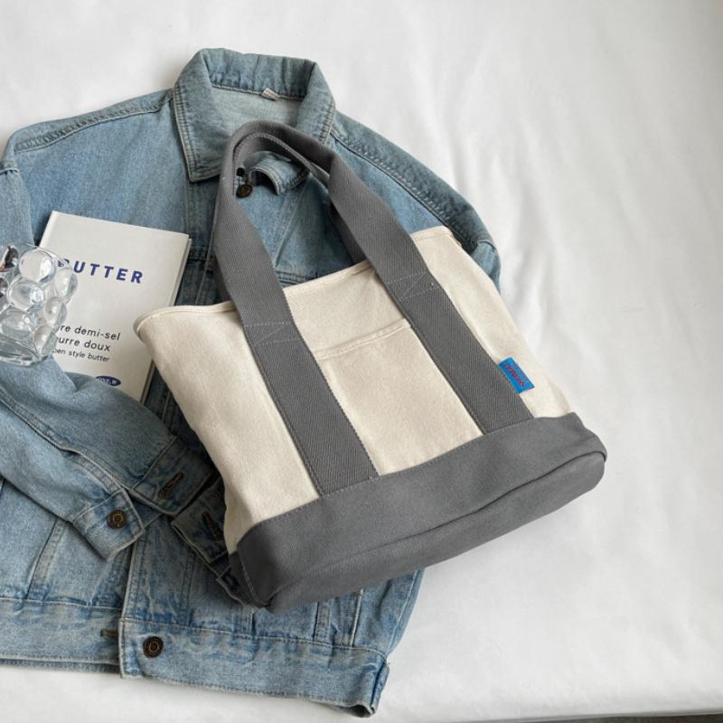 Simple Colorblock Crossbody Bag  Large Capacity Shoulder Bag Women's Casual Handbag & Tote Purse