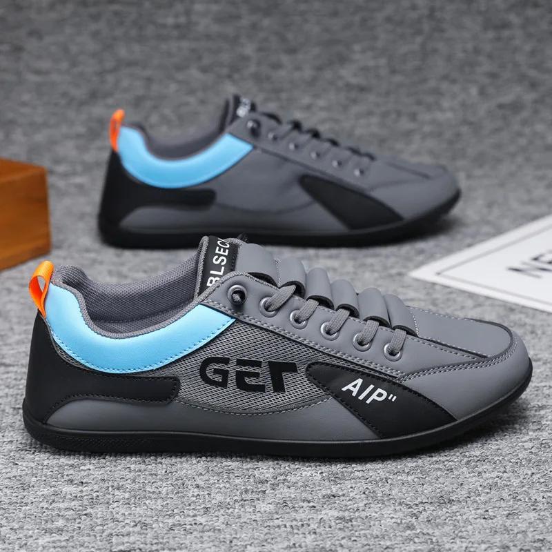 New Men's Shoes Brand Male Sneakers Outdoor Comfortable Falt Walking Shoes Fashion Lightweight Trainers Student Footwear