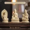 Nádherné postavy Buddhy Mistra medicíny Avalokitešvara Socha Keramická umělecká socha Buddha Zen Řemesla Dekorace do domácnosti a kanceláře