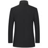 Herren Stehkragenjacke Frühling und Herbst Mittleres Alter Lässige Herrenbekleidung Slim-Fit Top Business Herrenjacke
