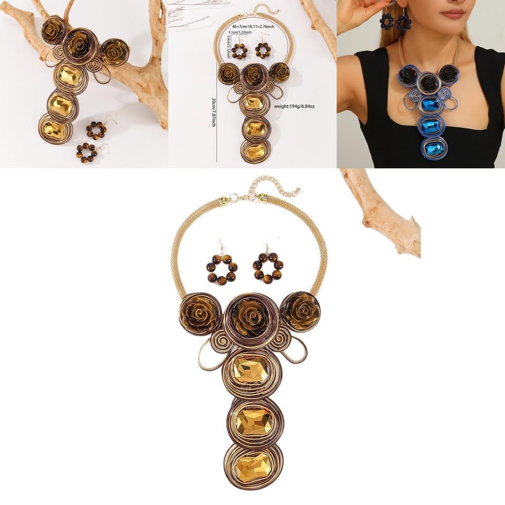 Bohemian Jewelry Collection With Alloy Wire And Pendant Designs For Spring 2025