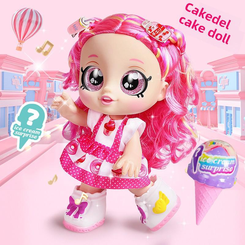 

Второе поколение кукол Kendi KID Подарочный набор для девочек «Игровой домик принцессы мороженого»