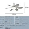 Ultra-Quiet E27 Ceiling Fan Light with Three-Speed Dimming for Kitchen & Bedroom