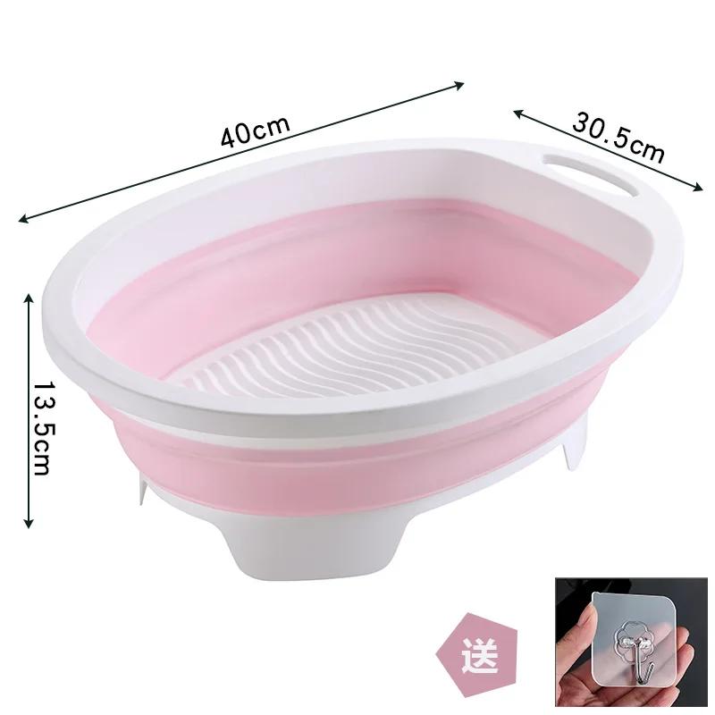 Faltbarer Wascheimer Waschbrett Unterwäsche Socken Handwaschbecken Waschbrett Badezimmer Schrubben Reinigung Für Zuhause Schule Wohnheim