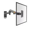 NB F150 3-12kg Aluminum Gas Spring Full Motion 2-Arm LCD Monitor Wall Bracket for 24"-35" TV/LED Stand
