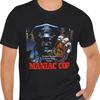 Maniac Cop T-Shirt Schwarz Kurzarm Film T-Shirt