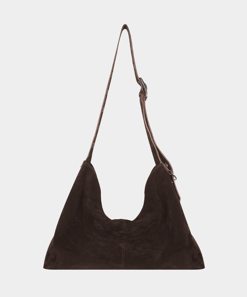 Kisyning Molly Suede Big Bag (Brown)
