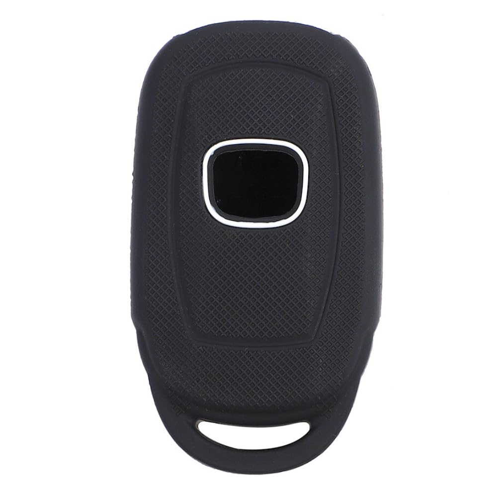 MAKAKO Silicone Cover for Honda Cars Smart Key 3 Buttons / Vezel (2022~) VEZEL/ZR-V (2023~) / etc, Black