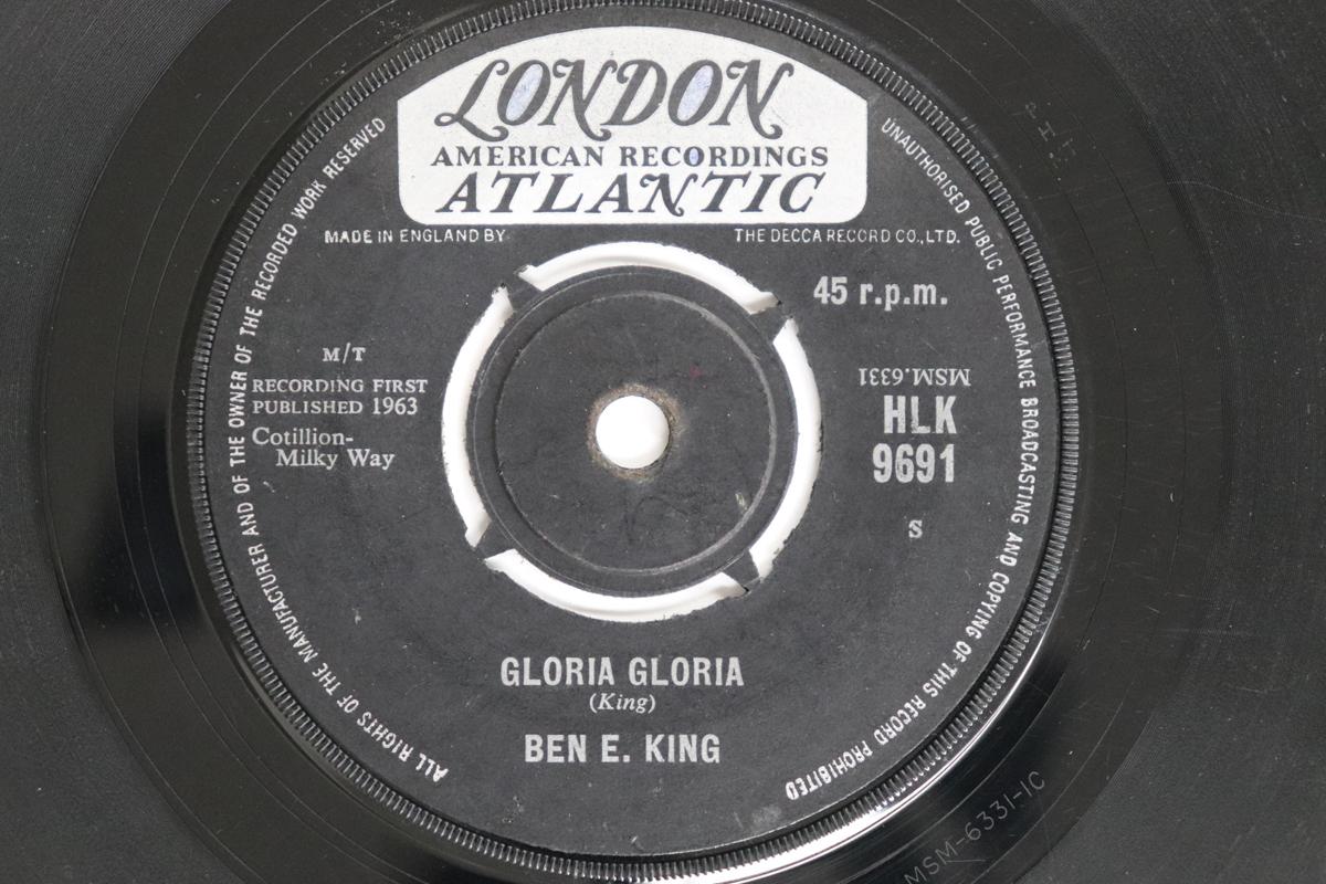 

7inch Record BEN E. KING - Gloria Gloria / How Can I Forget HLK9691 LONDON AMERICAN 1963 UK Soul/Funk Used