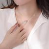 Women's Heart Angel Wings Pendant Necklace: Luxurious and Versatile Clavicle Chain with a Sweet, Lively Design