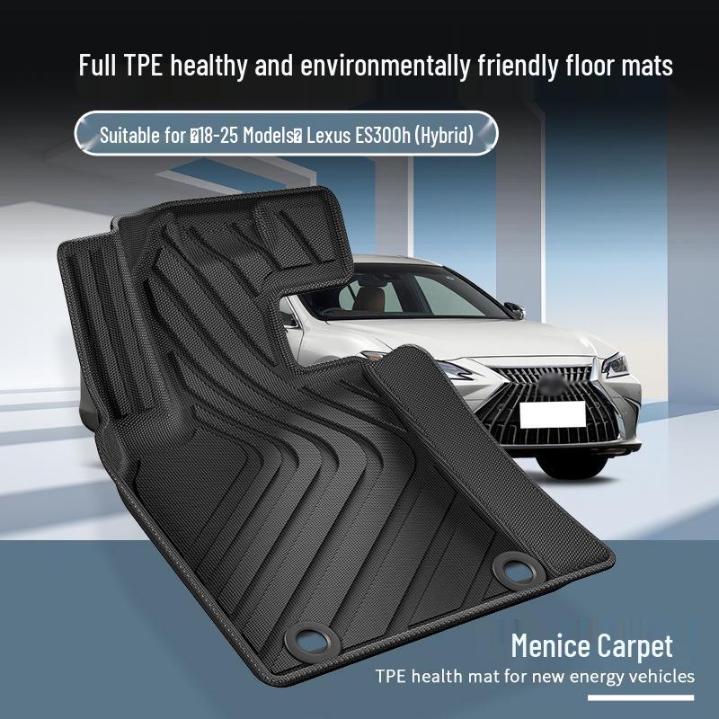 Lexus ES300H Hybrid (2018-2024) Eco-Friendly TPE Floor & Trunk Mats
