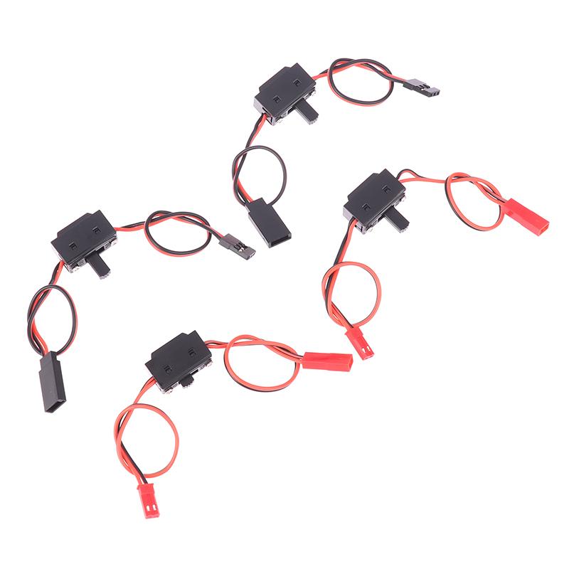 2 buc Receptor Pornit / Oprit Baterie Comutator Rc Cu Cablu Conector Futaba / Jr Jst Pentru Drone Rc cu Aripi Fixe Model Mașină Barcă