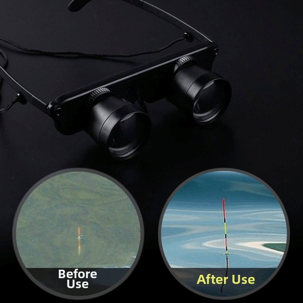 Hand Free Portable Binocular Telescope High Definition Magnifying Glasses Camping Equipment
