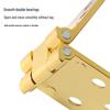 Zinc Alloy 180° Thickened Folding Drop Leaf Hinge for Tabletops