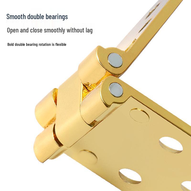 Zinc Alloy 180° Thickened Folding Drop Leaf Hinge for Tabletops