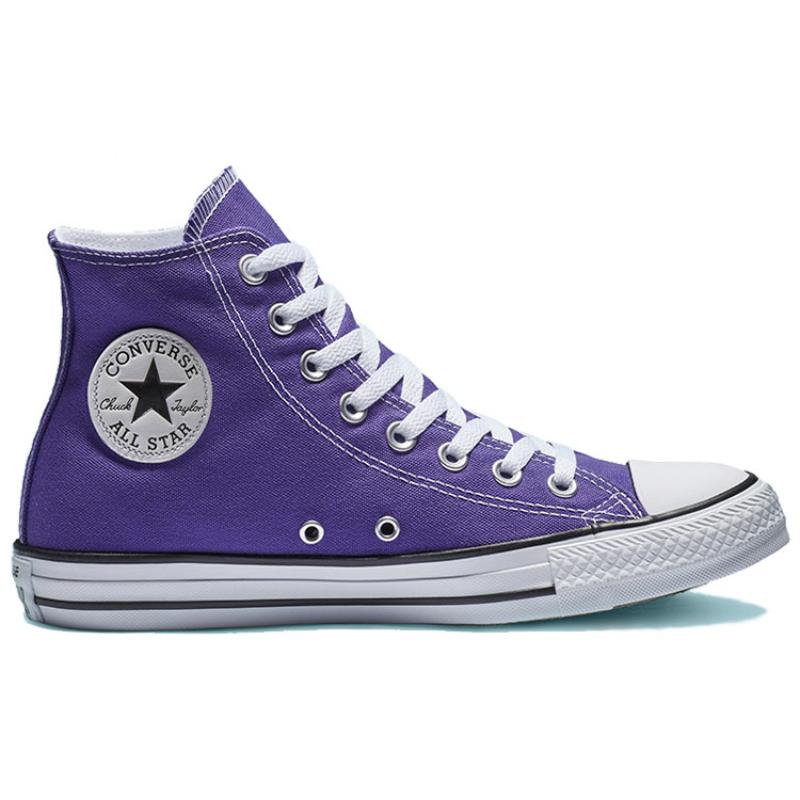 Converse Chuck Taylor All Star High Top Lace-up High-Top Canvas Unisex Purple