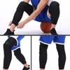 Sport Cellular Basketball Kneecap Ultrathin Breathable Anticollision Elasticity Protective Gear for Adult Children BlackXXL