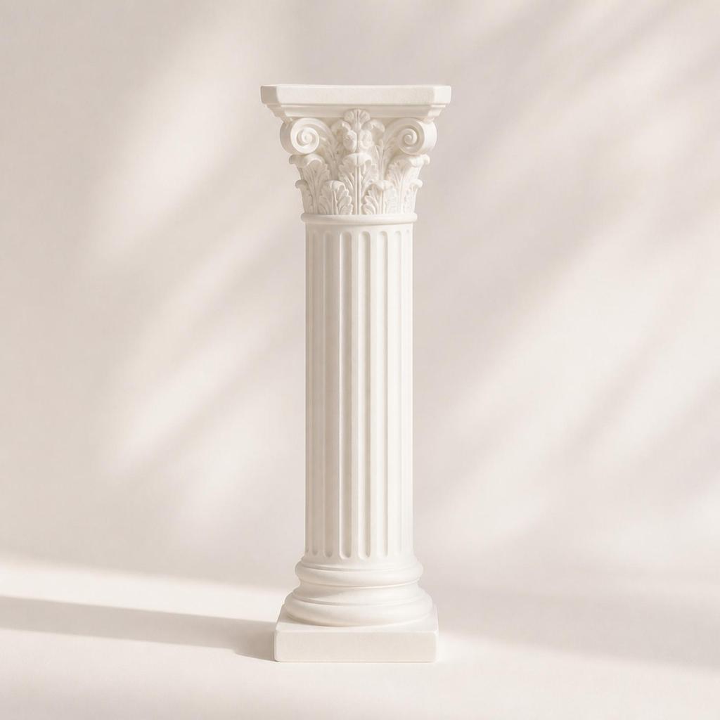 Roman Column Miniature Architectural Pillar Elegant for Photo Shoots