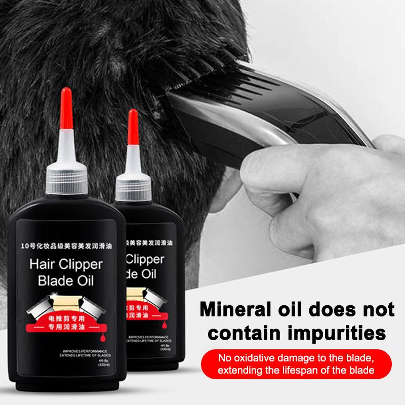 120Ml Hair Trimmer Blade Oil Electric Clipper Shaver Maintenance Oil Lubricant Prevent Rusting Sewing Hair Salon Clipper Oil