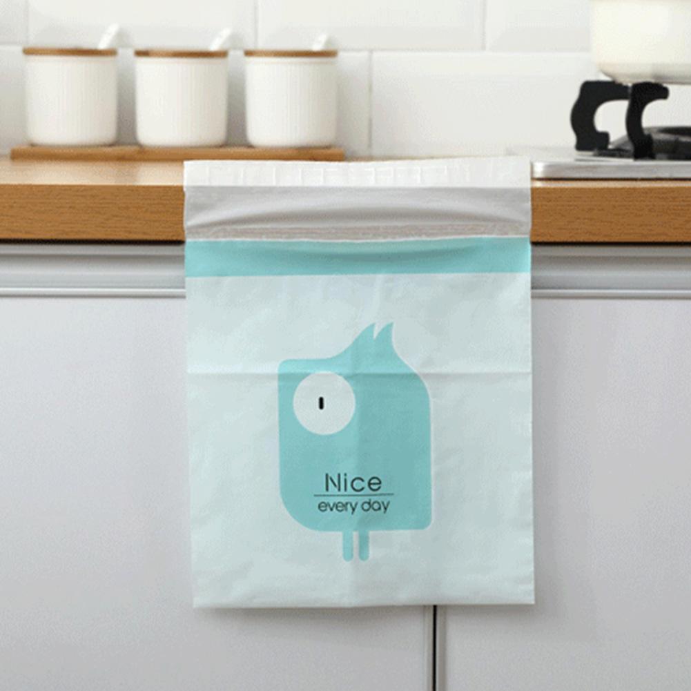 Car Garbage Bag Creative Sticky Rubbish Bag Leak Proof Car Seat Back Storage Bag Portable Vomit Bag for Kitchen Bedroom Travel