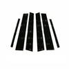6PCS Polished Pillar Posts Fit For VW T-Cross T Cross - Window Trim Cover BC Column Sticker