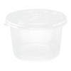 Ye Nuanyang Disposable Round Plastic Takeaway Bowl with Lid