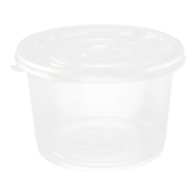 Ye Nuanyang Disposable Round Plastic Takeaway Bowl with Lid
