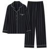 Pajamas women's spring and autumn pure cotton long-sleeved autumn high-end new pull-frame cotton thin autumn and winter women's loungewear set