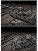 Leyi 66050-72 Leopard 2A7 Main Battle Tank Model - Advanced Military Building Blocks Toy for Boys.