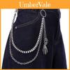 Halloween Skeleton Skull Hand Pendant Waist Chain With Metal Lobster Clasp For Adults