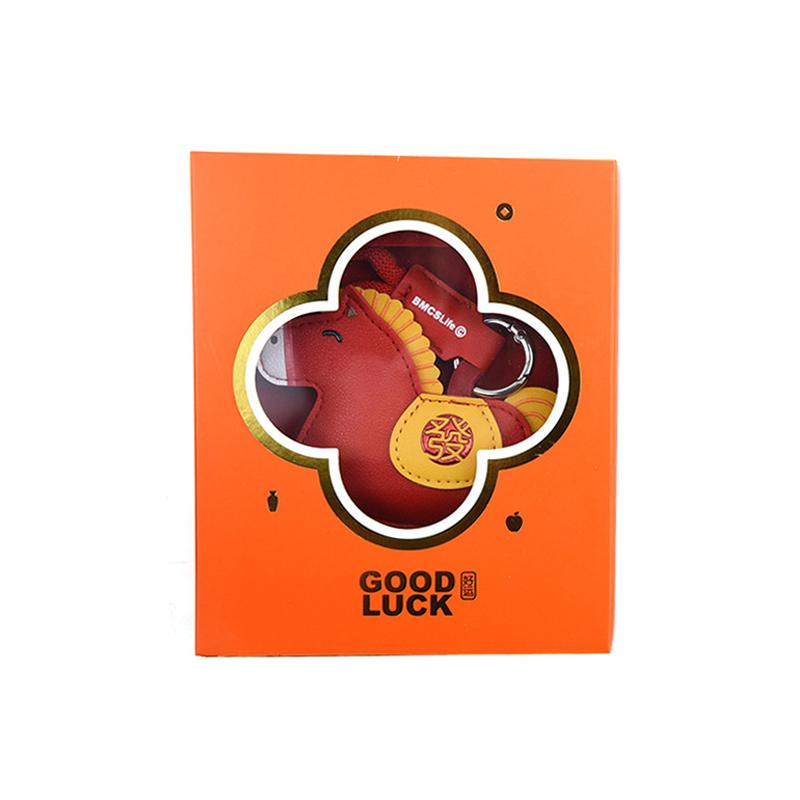 Horse Leather Keychain- Horse Bag Charm For Handbags, Car Keys, Purse, Backpack-Meaning: Will Soon Have Money