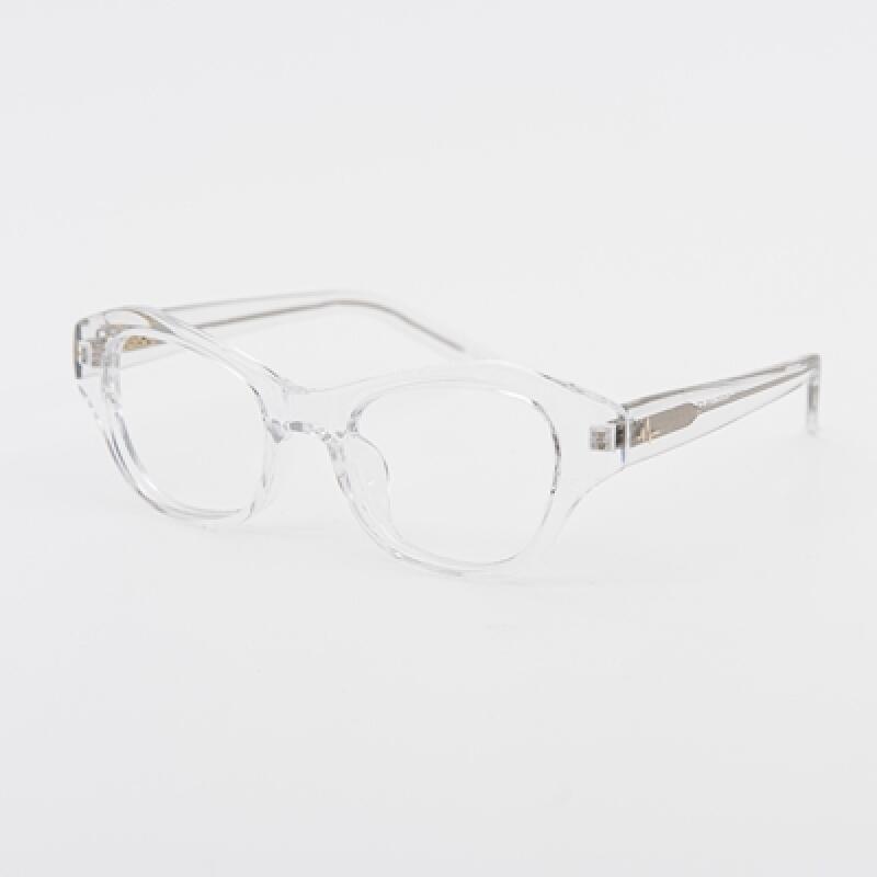 SBKA Lemon-C02 Clear Horn-Rimmed Glasses
