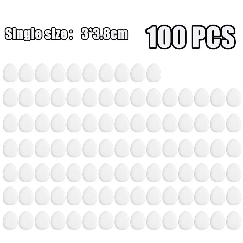 1-100pcs Mini Water Drop-shaped Design Cosmetic Puff Facial Powder Puff Soft Foundation Sponge Cosmetic Air Cushion Beauty Tools