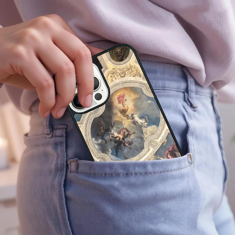 Great Aesthetic Art Painting Phone Case For iPhone 17 Air 15 16e 14 13 Pro Max Coque 12 11 Pro Max PLUS cover