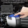 Outdoor LED Headlight 7 Modes 180 Degrees Adjustable IPX4 Waterproof Power Indicator Super Bright Fishing Riding Running Camping Headband Light