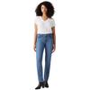Levis Womens/Ladies High Rise Straight Leg Jeans